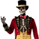Fun World Men's Skeleton Ringmaster Costume