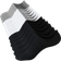 Wernies No Show Socks Women 8-pack - Black/White/Grey