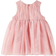 Name It Baby Tulle Spencer Dress - Rose Tan