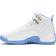 Nike Air Jordan 12 Retro GS - White/Metallic Gold/University Blue