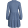 Vila Long Sleeved Knee Length Dress - Coronet Blue