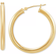 Macy's Round Hoops - Gold