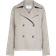 Selected Lisa Short Double Breasted Coat - Sandshell