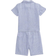 Calvin Klein Boy's Striped Top & Shorts Set 2-piece - Blue