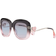 Vivienne Westwood Squared Frame Sunglasses Black/Pink