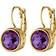 Dyrberg/Kern Louise Earrings - Gold/Amethyst