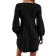 Shein Women's Round Neck Lantern Sleeve Sweater Dress