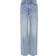 Pieces Pcselma Hw Wide Fit Jeans - Light Blue Denim