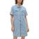 Vero Moda Jennie Short Dress - Blue/Light Blue Denim