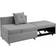 Ebern Designs Askersund Gray Linen Sofa 27.1" 2 Seater