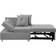 Ebern Designs Askersund Gray Linen Sofa 27.1" 2 Seater