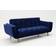 Playboy 3-Seater Scarlett Blue Sofa 3-Sitzer