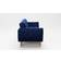 Playboy 3-Seater Scarlett Blue Sofa 3-Sitzer