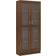 vidaXL Vitrine Brown Oak Vitrineskap 82.5x185.5cm