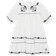 Guess Junior Embroidered Cotton Dress - White