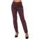 Owordtank Womens Straight Leg Cargo Pants - Wine