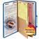 Smead SafeShield Pressboard Classification File Folders with Pocket Dividers