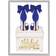 Stupell High Standards Blue Heels Gray Framed Art 16x20"