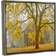 Stupell Rustic Cabin Autumn Foliage Grey Framed Art 19x13"