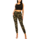 Double Denim Women's Cargo Jogger Pants - Camouflage