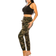 Double Denim Women's Cargo Jogger Pants - Camouflage