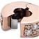 Pandora Shining Elegance Clip Charm - Rose Gold/Transparent