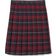 French Toast Girl's Plaid Pleated Skirt - Navy Red Plaid