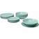 Ikea Färgklar Light Turquoise Teller-Set 18Stk.