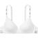 PINK Wear Everywhere Wireless Lightly Lined Wireless Bra - Cotton Logo/Optic White