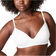 PINK Wear Everywhere Wireless Lightly Lined Wireless Bra - Cotton Logo/Optic White