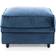 Abakus Direct Chicago Dark Blue Fußhocker 47cm