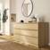 Ikea Malm White-Lacquered Oak Veneer Kommode 160x78cm