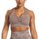 Gymshark Adapt Camo Seamless Sports Bra - Mocha Mauve/Stone Pink