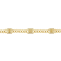 Michael Kors Precious Pave Lock Trio Necklace - Gold/Transparent
