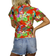 King Kameha Funky Casual Hawaiian Shirt - Parrot Cockatoo/Orange