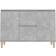 vidaXL Engineered Wood Concrete Grey Sideboard 103.5x70cm