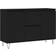 vidaXL Engineered Wood Black Sideboard 104x70cm