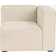 Atelier Del Sofa Braxton Cream Sofa 90cm 1-Sitzer