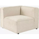 Atelier Del Sofa Braxton Cream Sofa 90cm 1-Sitzer