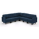 Christopher Knight Home Emmie Navy Blue Sofa 28" 7 6 Seater