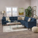 Christopher Knight Home Emmie Navy Blue Sofa 28" 7 6 Seater