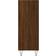 vidaXL Engineered Wood Brown Oak Bokhylle 90cm