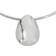 Robert Lee Morris Soho Dome Pendant Wire Necklace - Silver