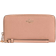Coach Long Zip Around Wallet - Gold/Taupe
