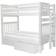 Bedz King ‎BK161EL-White-Drawers Bunk Bed