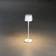Konstsmide Capri White Bordlampe 20cm