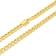 Nuragold Miami Cuban Link Chain Necklace 9mm - Gold