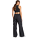 Nike Sportswear Women's High-Waisted Loose Woven Cargo Trousers - Black