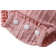 Shein Baby Girl Textured Off-Shoulder Adorned Button Detail Romper