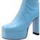 Jsaierl Gogo 70s Knee High - Blue